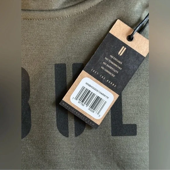 NWT Women's NOBULL Hoodie - Medium - Army Green - Picture 5 of 7